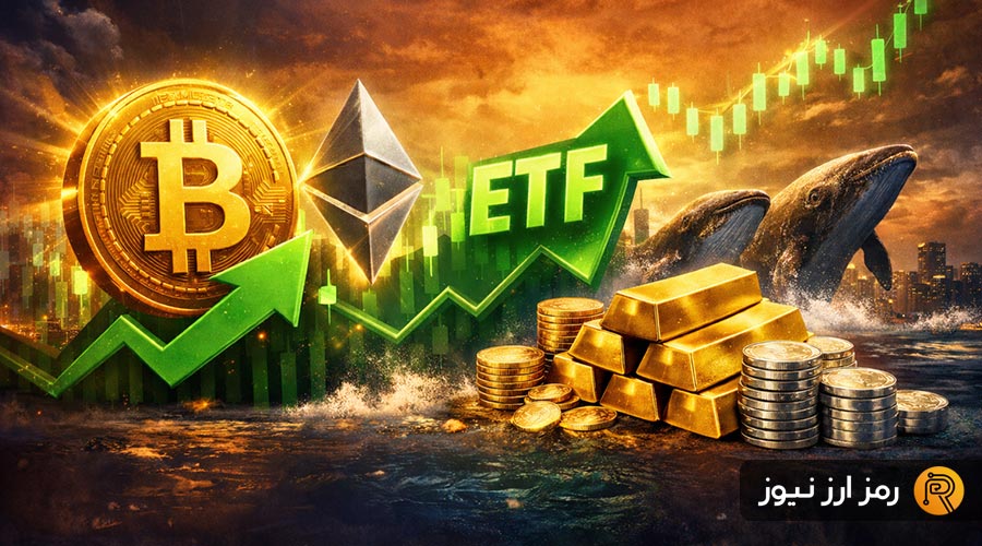 بازگشت بازار کریپتو به مسیر صعود؟ نهادیها و نهنگها دوباره دست به خرید زدند!