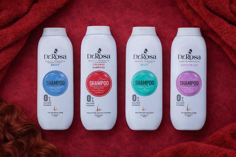 Dr. Roza's hair care products