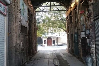 Bushehr old market entrance