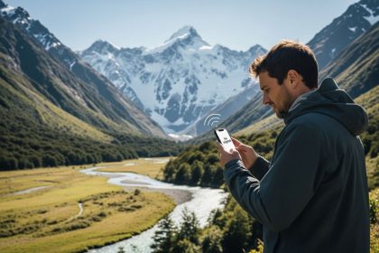 Searching for mobile antenna in nature