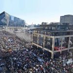 The continuation of protests against the Trump administration; The spread of the strike across the United States