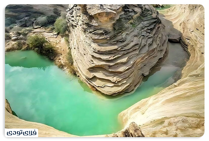 Persian sights Behdeh village