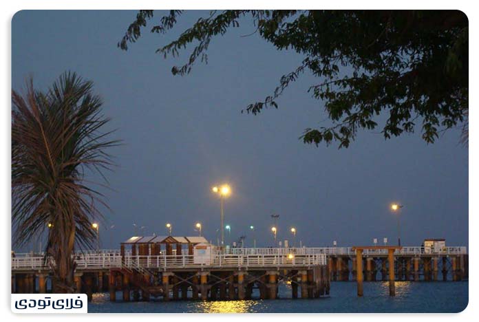 Kish pleasure pier Information about visiting the Kish marina