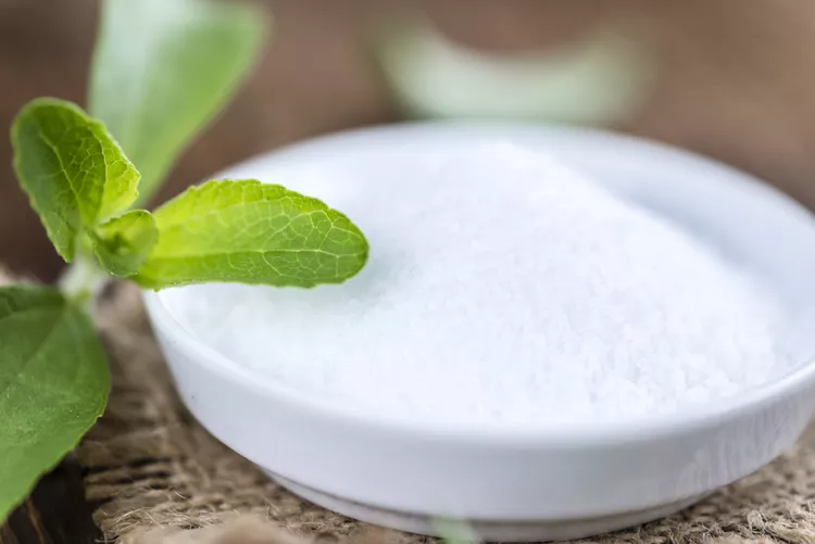 What is the permissible amount of stevia per day?
