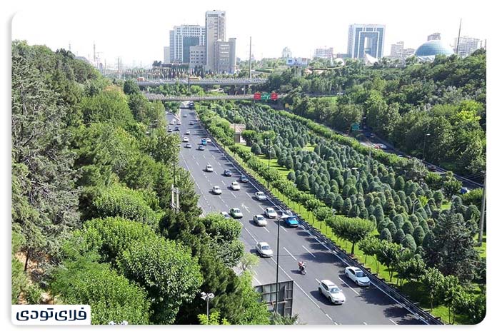 Mellat Park, Tehran Access to Tehran's Mellat Park