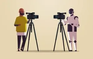 The use of artificial intelligence in movies has become a major problem