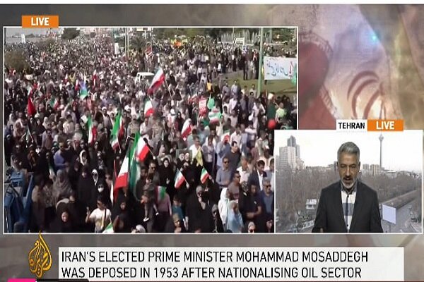 Reflecting the glorious march of Iranian people in foreign media
