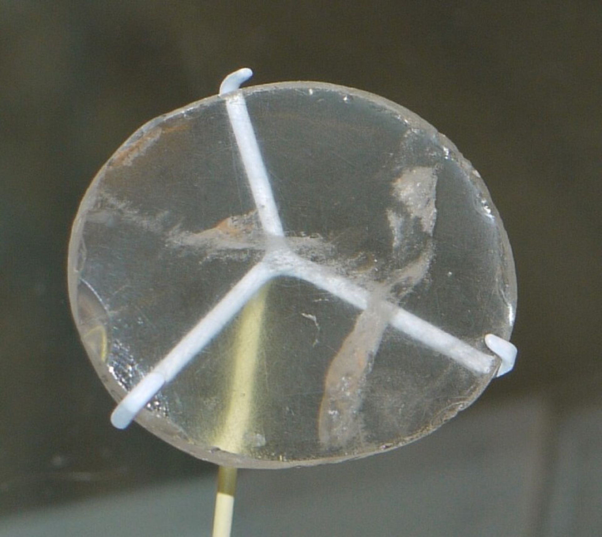   Nimrod crystal lens in the museum
