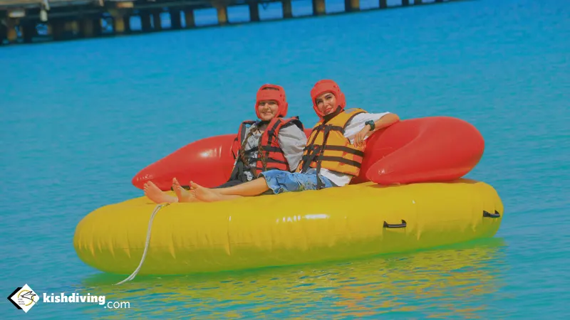 Shuttle ride in Kish diving and marine recreation center with special price