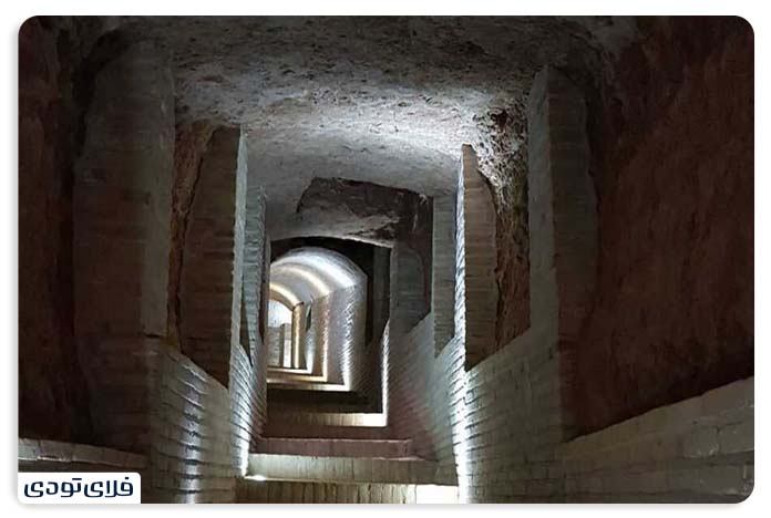 The age of Zarach aqueduct of Yazd