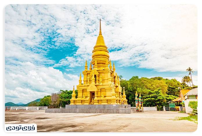 Laem Sur Pagoda, one of the famous places in Samui
