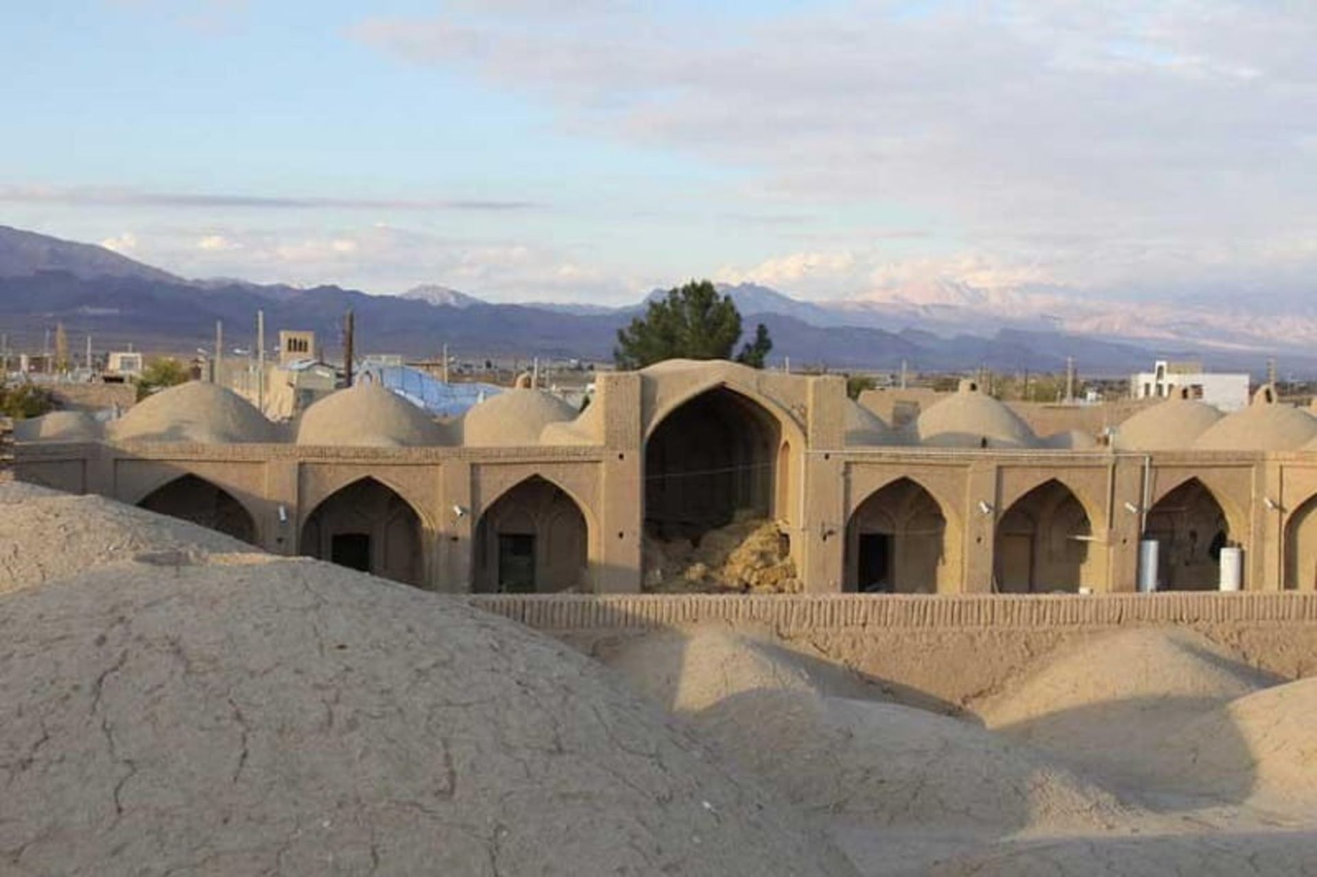 Rooftop of Khan Tabas Caravanserai
