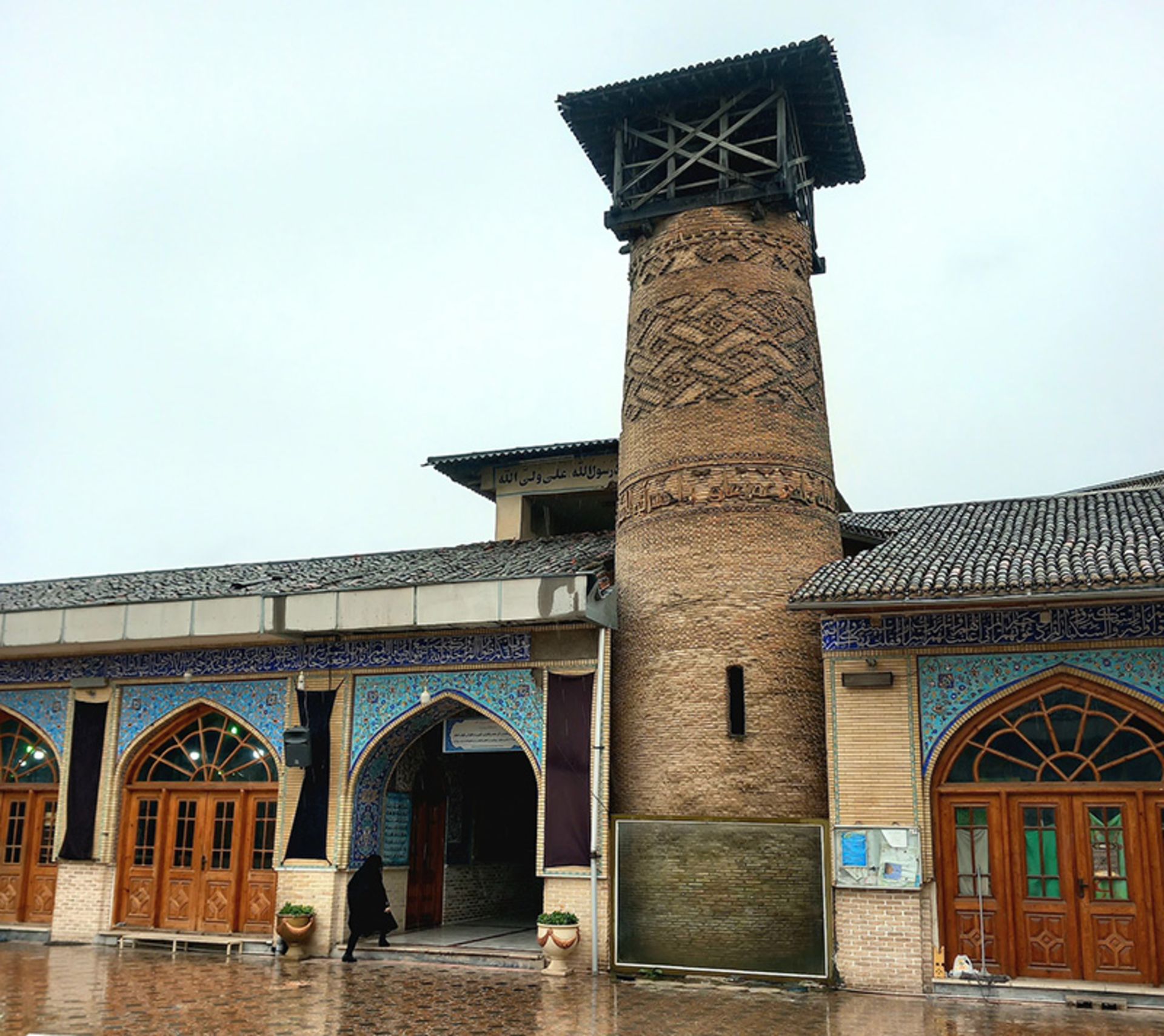 The courtyard of Gorgan Jame Mosque