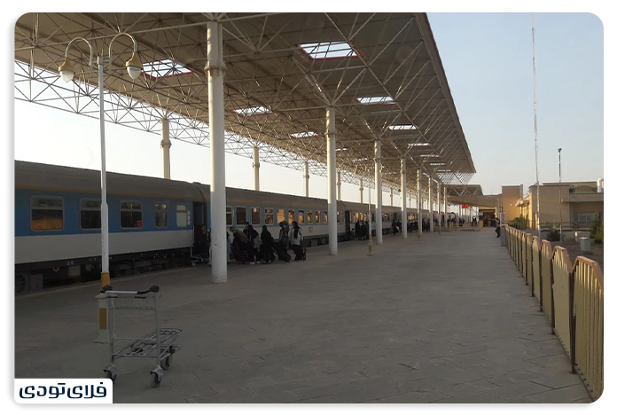 Where is Kerman railway station?