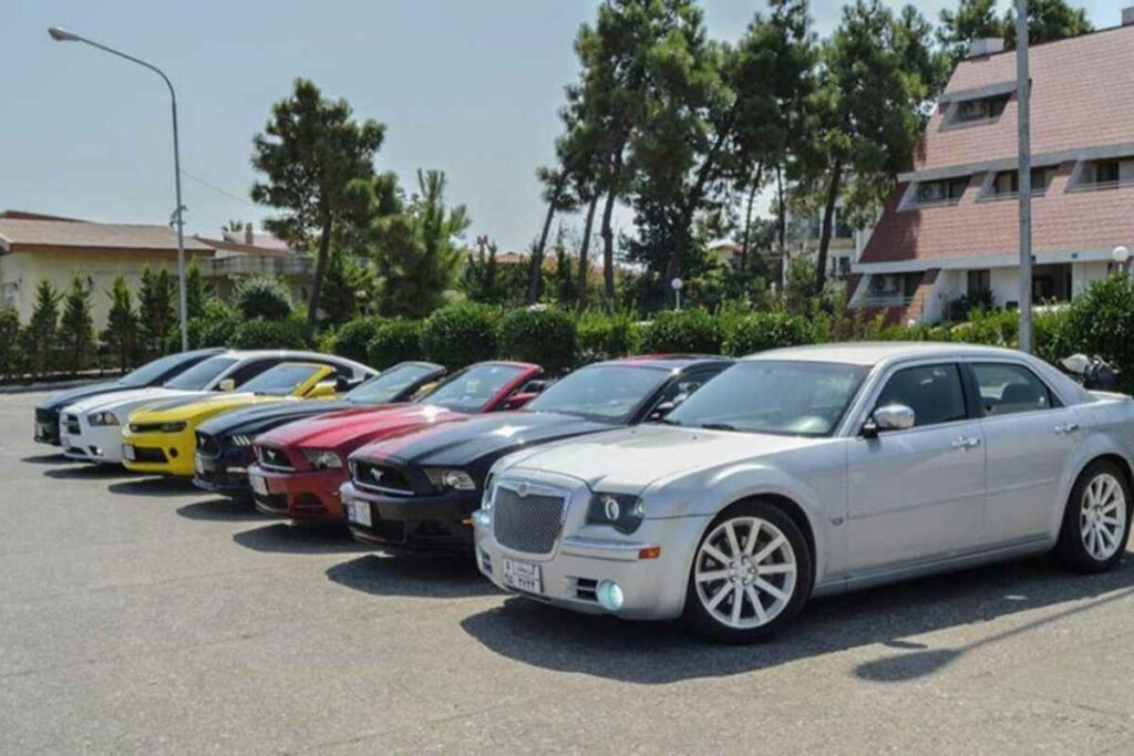 Cars that are allowed to enter Kish Island
