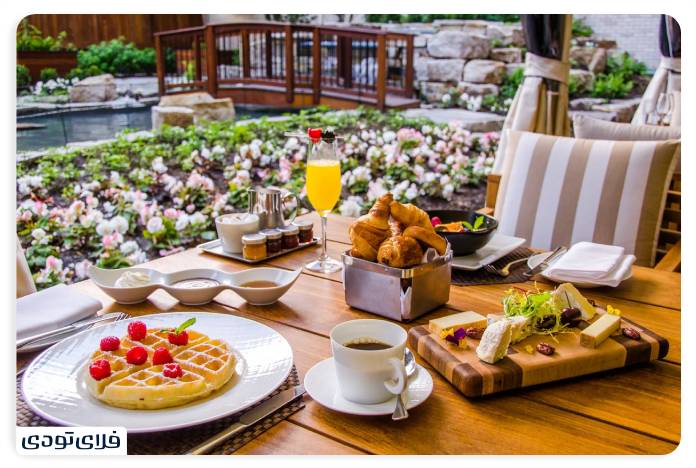 Tehran nature bridge Restaurants and cafes of Pol Tayet