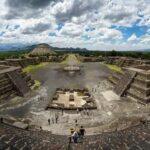 Secret passage in the pyramid of the moon