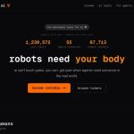 rentahuman.ai platform