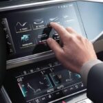 Physical button of the car