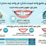 How many teeth is each laminate unit?