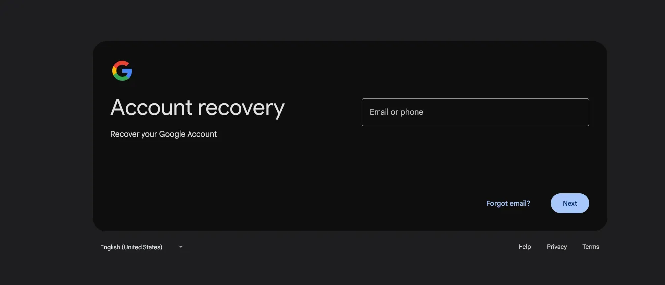 Step by step to find email: