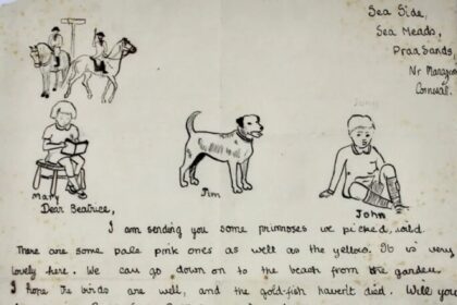 Queen Elizabeth's childhood letter