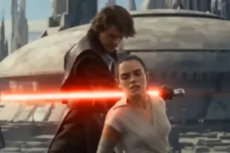 Anakin Skywalker and Rey fight video with Seedance 2