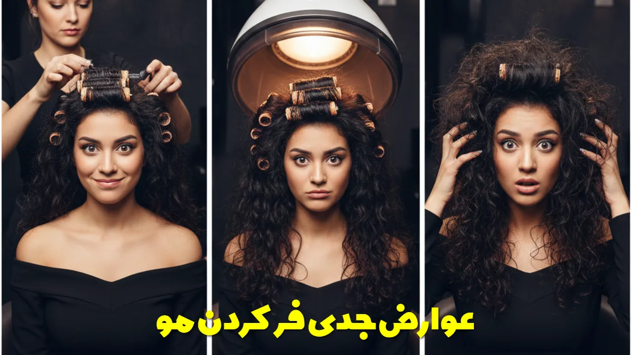 Serious side effects of curling hair