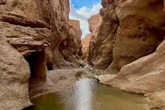 River flow in Kal Jeni Valley