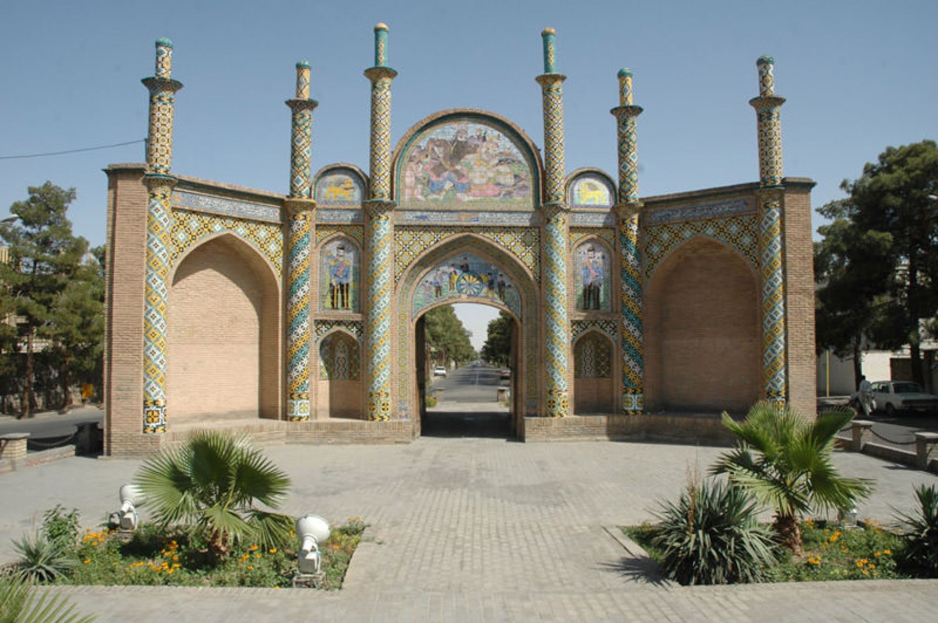 Semnan citadel gate