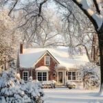 A snow house with a nostalgic look