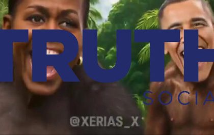 Trump's Struggle to Delete Racist Post