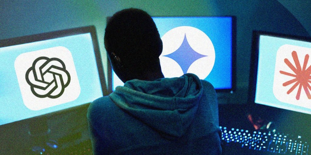 Artificial intelligence models on the monitor