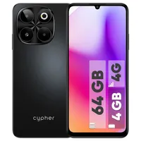 Cipher C20 mobile phone with 64 GB capacity and 4 GB RAM