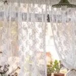 Washing net curtains with all possible methods